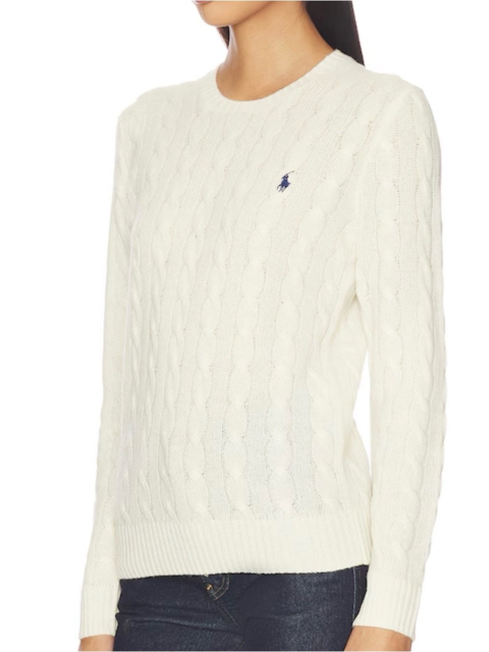 Polo Ralph Lauren Long Sleeve Pullover  medium Cream
